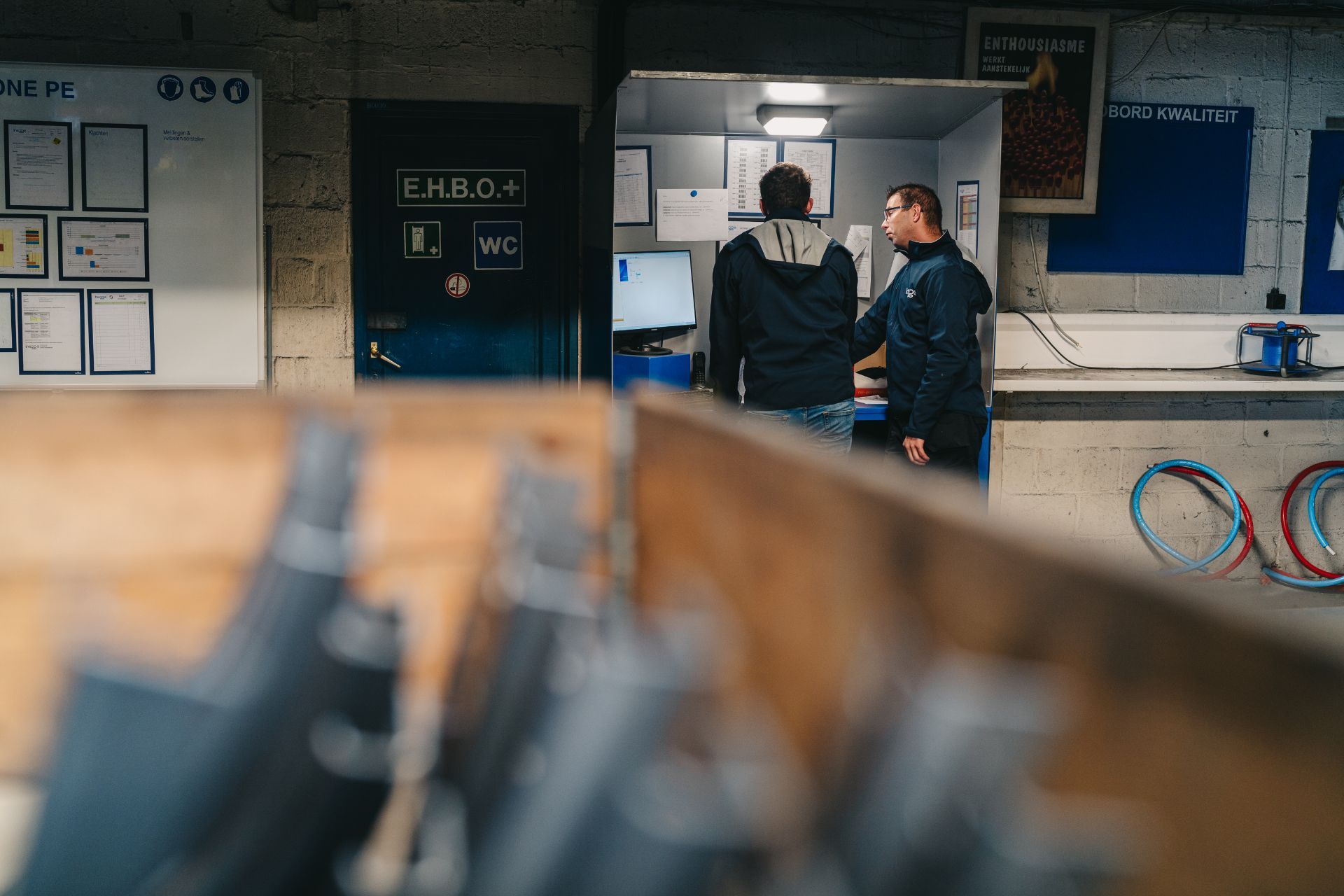 Collega's bespreken werken